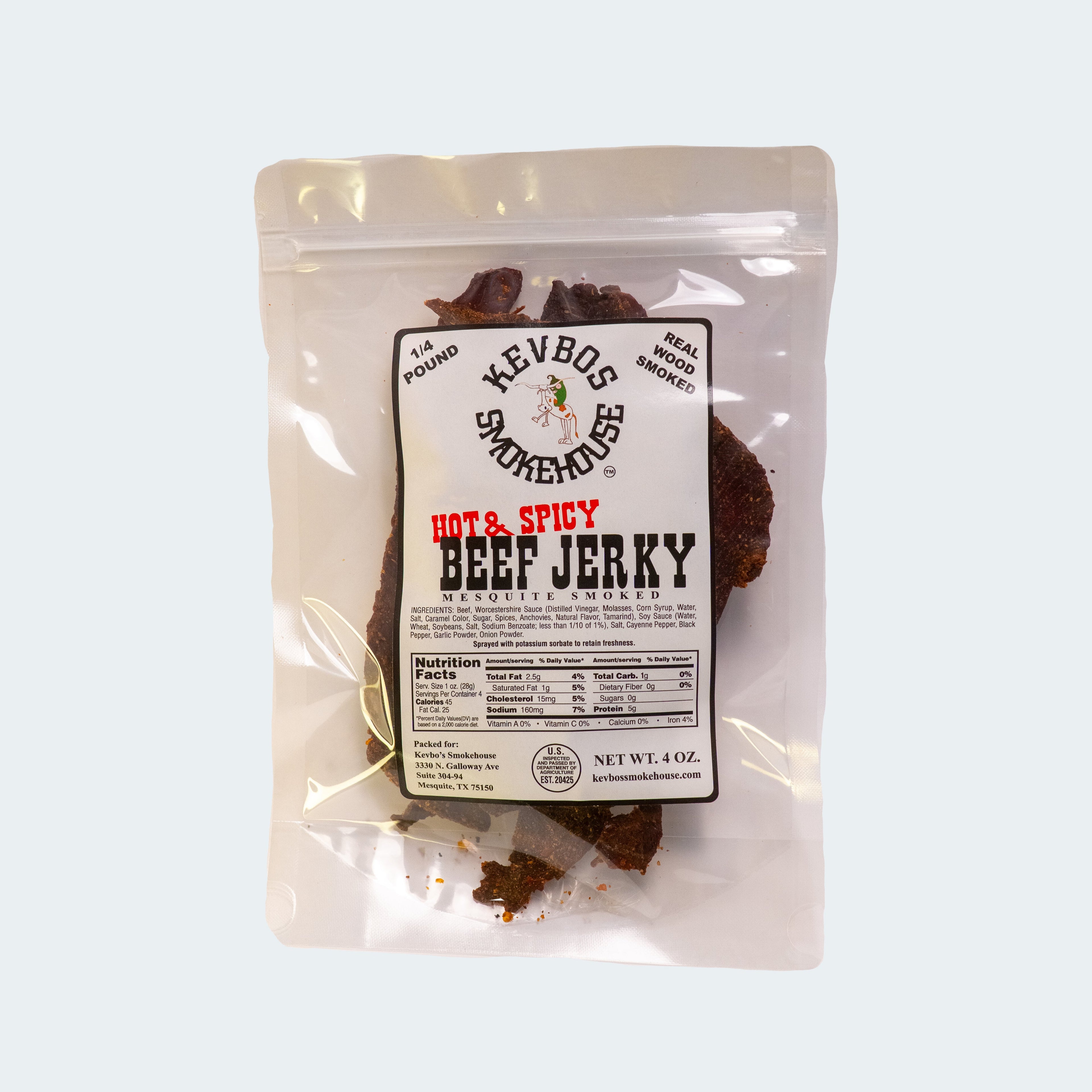 Hot & Spicy Beef Jerky